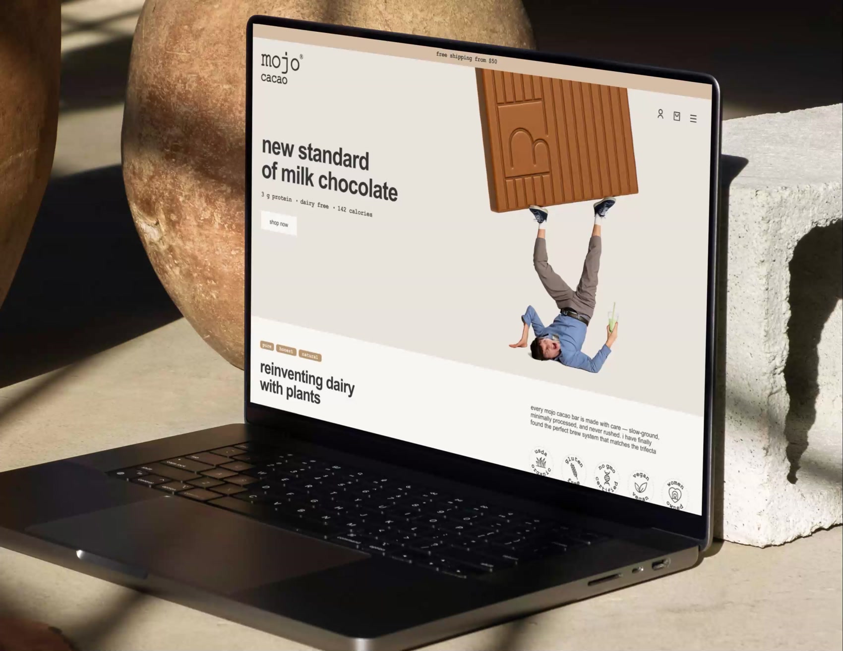 Mojo Cacao Shopify store